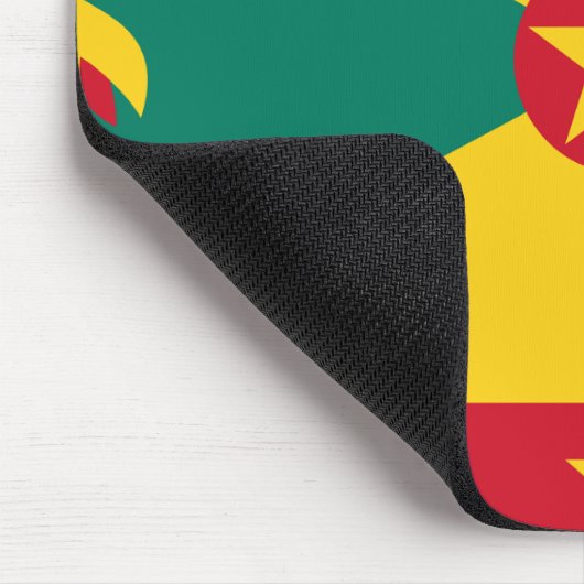 Grenada-Flagge Mousepad (Ecke)