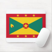 Grenada-Flagge Mousepad (Mit Mouse)