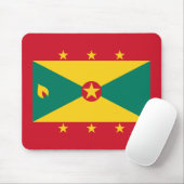 Grenada-Flagge Mousepad (Mit Mouse)