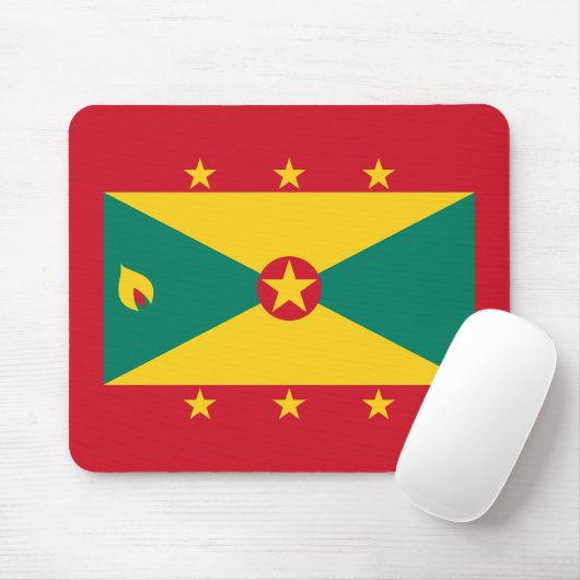 Grenada-Flagge Mousepad (Mit Mouse)