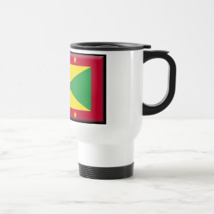 Grenada-Flagge Reisebecher
