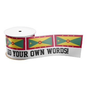 Grenada-Flagge Satinband