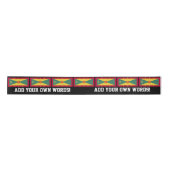Grenada-Flagge Satinband (Vorderseite)