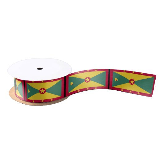 Grenada-Flagge Satinband (Spule)