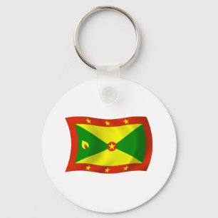 Grenada-Flagge Schlüsselanhänger
