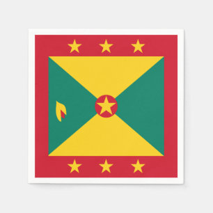 Grenada-Flagge Serviette