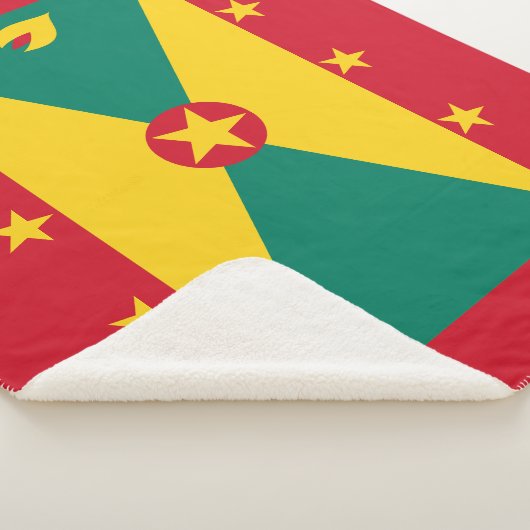 Grenada-Flagge Sherpadecke (3/4)
