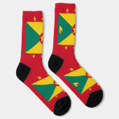 Grenada-Flagge Socken (Rechts)