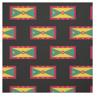 Grenada-Flagge Stoff