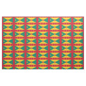Grenada-Flagge Stoff (Fat Quarter (45,7 x 55,9 cm))