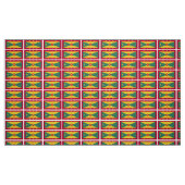 Grenada-Flagge Stoff (Fat Quarter (45,7 x 55,9 cm))