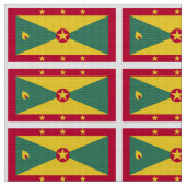 Grenada-Flagge Stoff (Nahaufnahme)