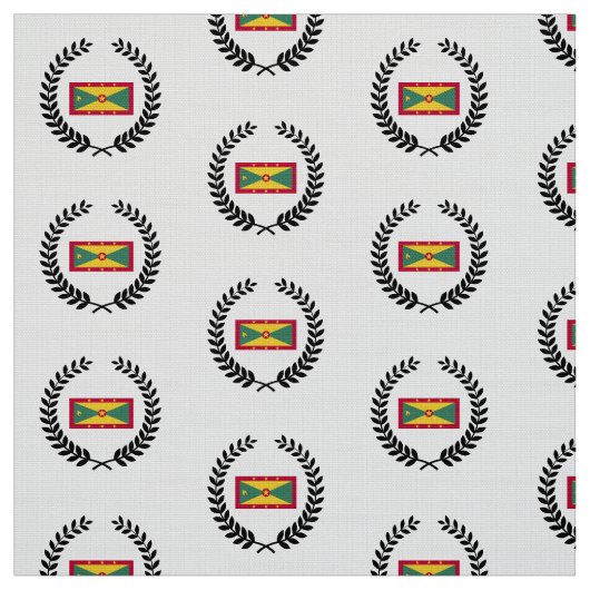Grenada-Flagge Stoff (Muster)