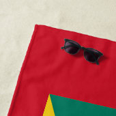 Grenada-Flagge Strandtuch (Beispiel)