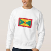Grenada-Flagge Sweatshirt (Vorderseite)
