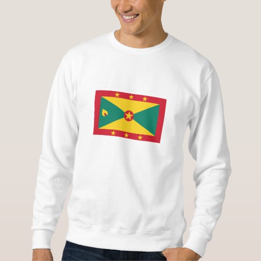 Grenada-Flagge Sweatshirt (Vorderseite)