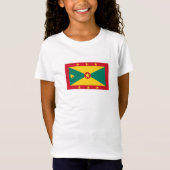 Grenada-Flagge T-Shirt (Vorderseite)