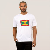 Grenada-Flagge T-Shirt (Vorne ganz)