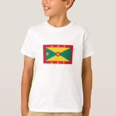 Grenada-Flagge T-Shirt (Vorderseite)