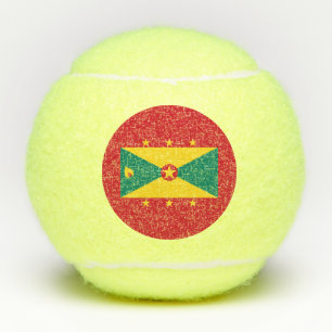 Grenada-Flagge Tennisbälle