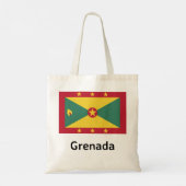 Grenada-Flagge Tragetasche (Rückseite)