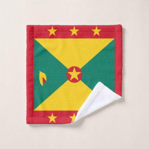 Grenada-Flagge Waschlappen