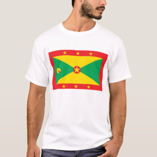 Grenada-Flaggen-T - Shirt