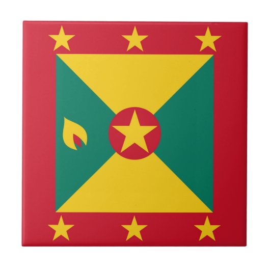 Grenada Fliese (Vorderseite)