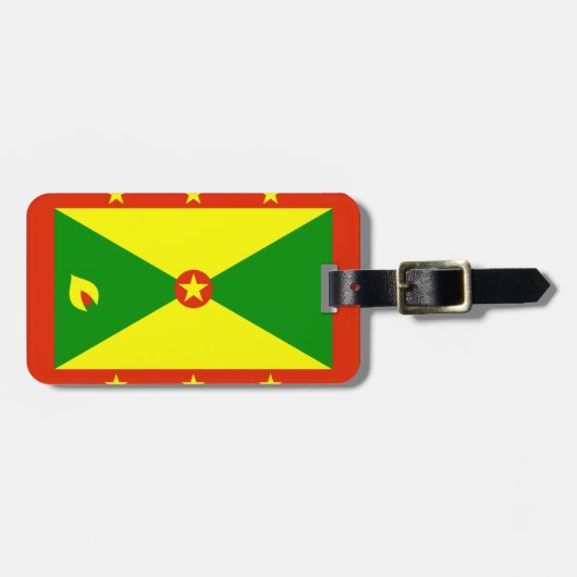 Grenada Gepäckanhänger (Vorderseite horizontal)