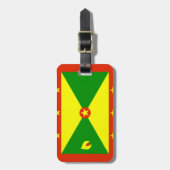 Grenada Gepäckanhänger (Vorderseite vertikal)