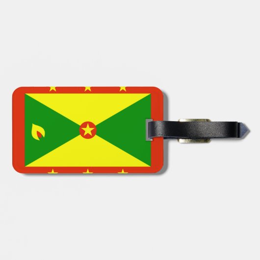 Grenada Gepäckanhänger (Rückseite horizontal)