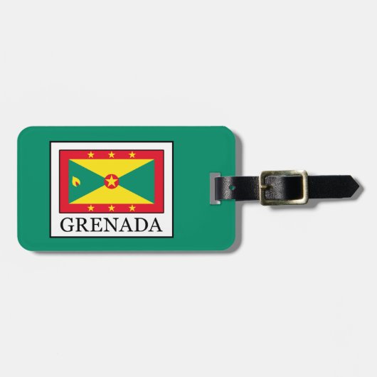 Grenada Gepäckanhänger (Vorderseite horizontal)