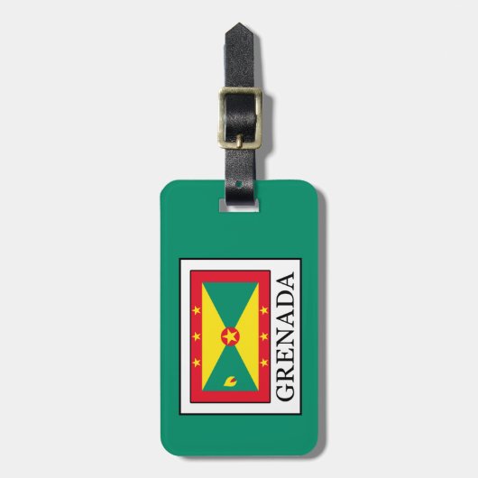 Grenada Gepäckanhänger (Vorderseite vertikal)