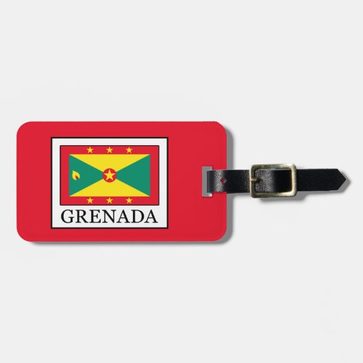 Grenada Gepäckanhänger (Vorderseite horizontal)