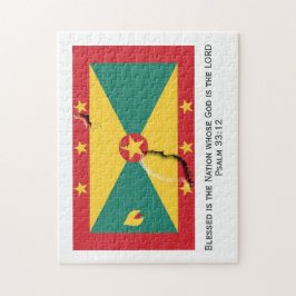 GRENADA | Gesegnete Nation | GRENADIAN FLAG Puzzle