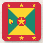 Grenada Getränkeuntersetzer (Vorderseite)