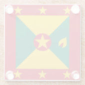 Grenada Glasuntersetzer (Rückseite)