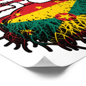 Grenada Grenadian American USA Tree Roots Flag Poster (Ecke)