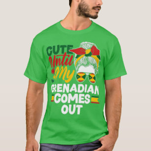 Grenada Grenadische Flagge Niedlich bis zu meinem  T-Shirt
