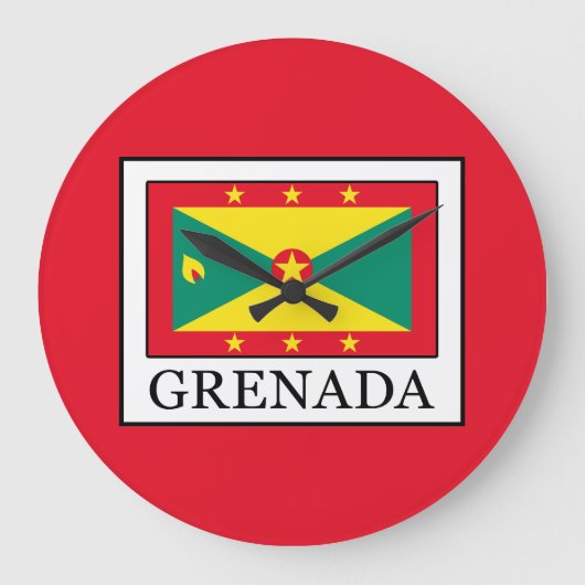 Grenada Große Wanduhr (Vorderseite)