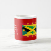 GRENADA JAMAICA FLAG Christliches duales Erbe Kaffeetasse (Mittel)