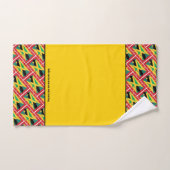 GRENADA JAMAICA FLAG PASSENDE ScripturGELBE Badhandtuch Set (Handtuch)