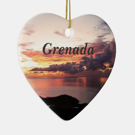 Grenada Keramik Ornament (Rechts)