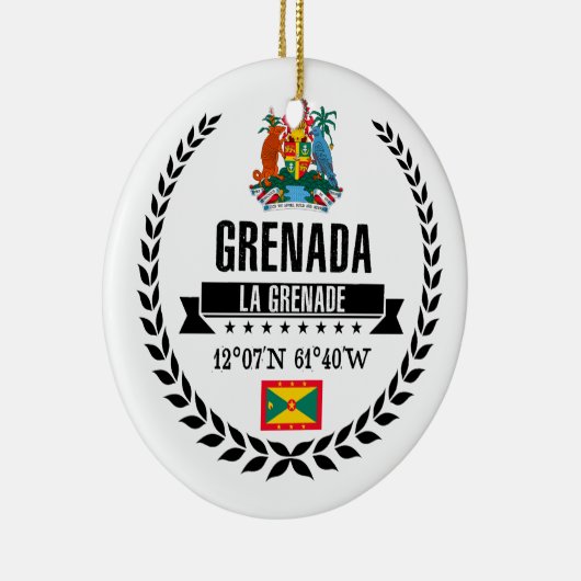 Grenada Keramikornament (Rechts)