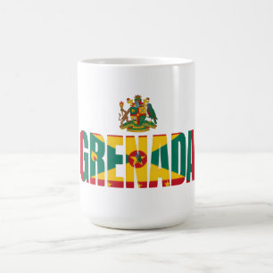 Grenada  Klare Tasche   Karibik   Stadionfertig Kaffeetasse