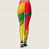 Grenada klassisch farbenfroh leggings (Rückseite)