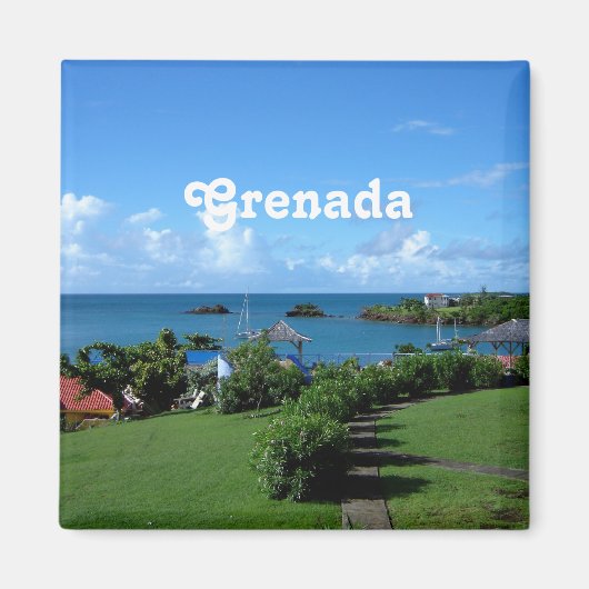 Grenada Landschaft Magnet (Vorne)
