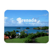 Grenada Landschaft Magnet (Horizontal)