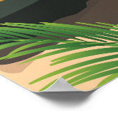 Grenada Magazine Beach Travel Poster (Ecke)