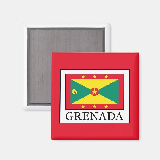 Grenada Magnet (Vorderseite/Rückseite)